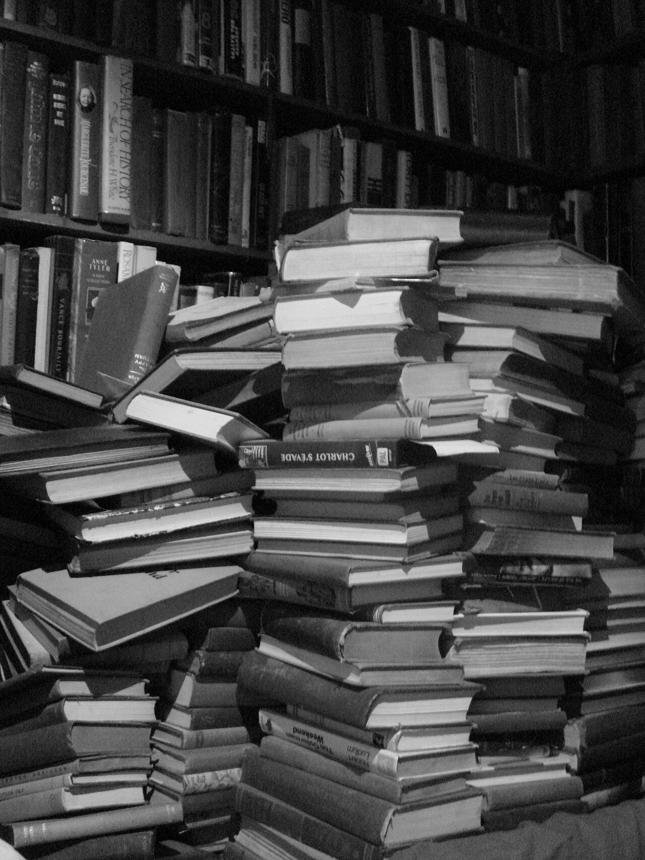 Pilha de livros